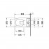 Крышка-сиденье Duravit DuraStyle 0063710000 петли хром