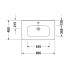 Раковина Duravit DuraStyle 232080