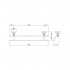 Полотенцедержатель Nicolazzi Classica 1498BZ