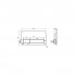 Кнопка смыва Villeroy & Boch Viconnect 9224 9069 матовый хром