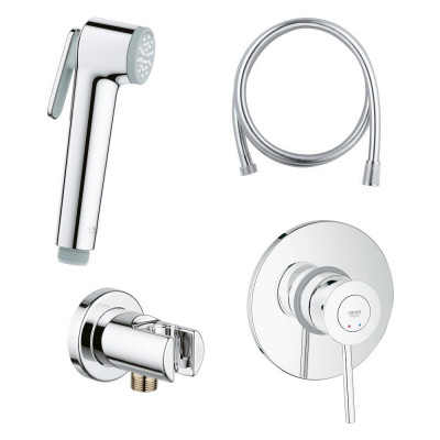 Гигиенический душ Grohe BauClassic 124901 со смесителем