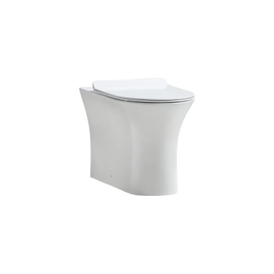 Чаша для унитаза приставного BelBagno Ancona BB1224CBR-P