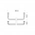Полотенцедержатель Colombo Design Land B2871.000