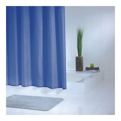 Штора для ванной Ridder Standard 31333 синяя, 180x200