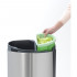 Мусорное ведро Brabantia Touch Bin New 112867 двухсекционное