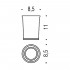 Стакан Colombo Design Link В2441.000