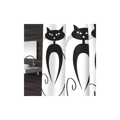 Штора для ванной Bacchetta 180х200 Cats