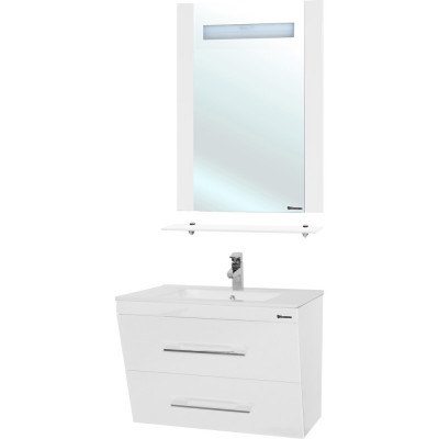 Мебель для ванной Bellezza Берта подвесная 60 белая