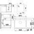 Мойка кухонная Blanco Pleon 6 темная скала