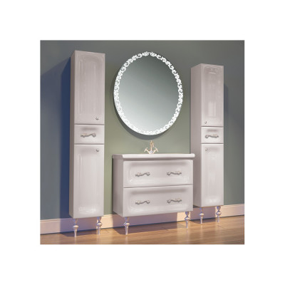 Мебель для ванной Marka One Cheri 80Н white