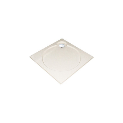 Поддон для душа GuteWetter Deluxe 100x100x4 Q бежевый