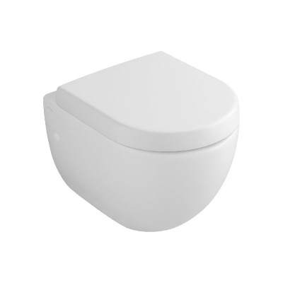 Чаша для унитаза подвесного Villeroy & Boch Subway 6604 1001 укороченная, alpin