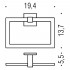 Полотенцедержатель Colombo Design BasicQ B3731 хром