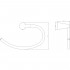 Полотенцедержатель Rush Devon DE75511