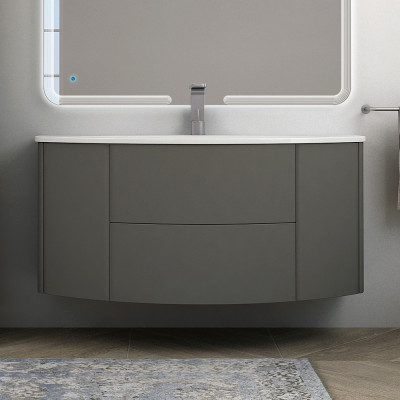 Тумба с раковиной Cezares Eden 120 grigio talpa opaco