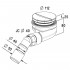 Сифон для поддона Radaway Turboflow TB90P