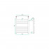 Полотенцесушитель электрический Grota Eco Calma 48x60