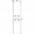 Шкаф-пенал Marka One Delice 30П white, R