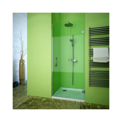Душевая дверь в нишу GuteWetter Lux Door GK-001 правая 85 см стекло бесцветное, фурнитура хром