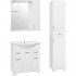 Зеркало-шкаф Style Line Олеандр-2 75/С Люкс, белый