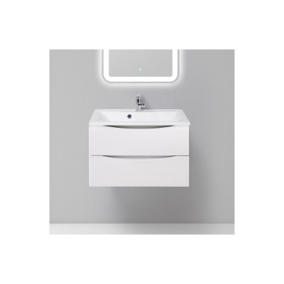 Тумба с раковиной BelBagno Marino 75 bianco opaco