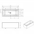 Акриловая ванна Riho Still Square Elite 180x80, L