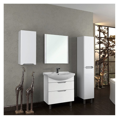 Мебель для ванной Dreja.Eco Laguna Plus 85 белая
