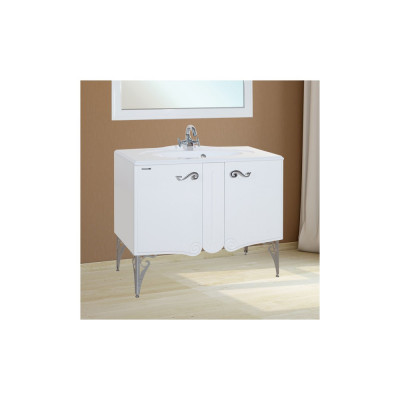 Тумба с раковиной Bellezza Эстель 80 белая