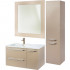 Тумба для комплекта Bellezza Луиджи 90 L, подвесная, капучино