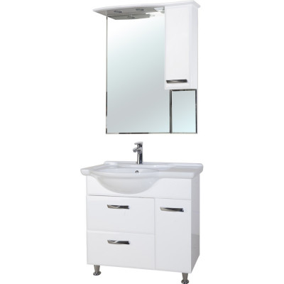Мебель для ванной Bellezza Балтика 90 L белая