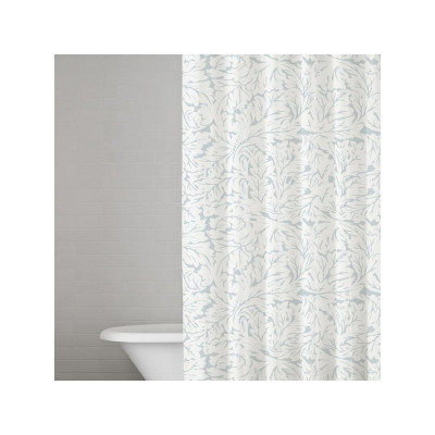 Штора для ванной Kassatex Foglia Clearwater Blue