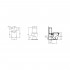 Чаша для унитаза-компакта Ideal Standard Connect Cube E803701