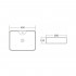 Рукомойник BelBagno BB1387 накладной