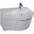 Тумба с раковиной Aquanet Сопрано 2-95 белая R