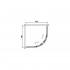 Душевой уголок Black&White Stellar Wind S801 900х900