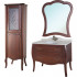 Шкаф-пенал Bellezza Грация Люкс 60 L вишня