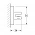 Полка Ellux Avantgarde AVA 033-C05 70 см