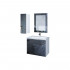 Шкаф Marka One Liriya 25П black stone, L